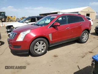 2015 Cadillac SRX Luxury Collection with VIN 3GYFNEE35FS561480, listed as a Copart auction lot 51960235 with 126,370 mi miles and Salvage Title. Bid and sale history available at carsss.com. Image 1.