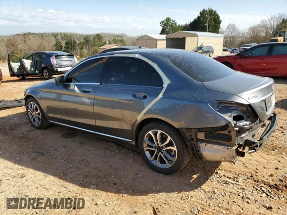 2017 Mercedes-Benz C 300 with VIN 55SWF4KB1HU208656, listed as a Copart auction lot 50159845 with 162,682 mi miles and Salvage title. Bid and sale history available at DreamBid. Image 2.