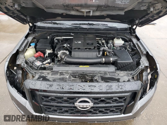2023 Nissan Frontier SV with VIN 1N6ED1EJ5PN629393, listed as a Copart auction lot 69684544 with 24,006 mi miles and Salvage Title. Bid and sale history available at carsss.com. Image 11.