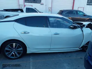2021 Nissan Maxima SV with VIN 1N4AA6CV9MC502835, listed as a IAAI auction lot 41718687 with 9,379 mi miles. Bid and sale history available at carsss.com. Image 12.