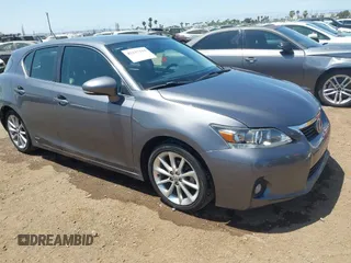 2013 Lexus CT 200h Hybrid with VIN JTHKD5BH6D2147686, listed as a IAAI auction lot 42117110 with 143,450 mi miles. Bid and sale history available at carsss.com. Image 1.