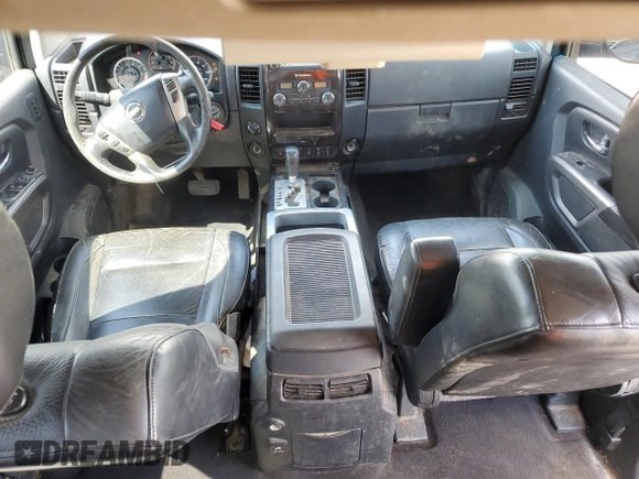 2015 Nissan Titan SL with VIN 1N6BA0EC9FN500417, listed as a Copart auction lot 72916604 with 190,701 mi miles and Salvage Title. Bid and sale history available at carsss.com. Image 8.