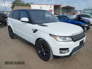 2016 Land Rover Range Rover Sport HSE z VIN SALWR2KF1GA635111, wystawiony jako IAAI lot #42230680 z przebiegiem 126 387 mil mil oraz . Historia ofert i sprzedaży dostępna na DreamBid. Obrazek 1.
