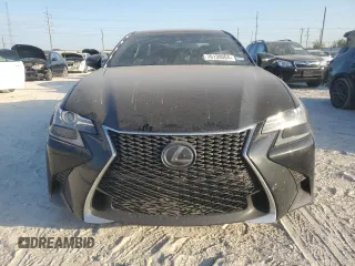 2018 Lexus GS with VIN JTHBZ1BL4JA015896, listed as a Copart auction lot 76130004 with 48,454 mi miles and Salvage Title. Bid and sale history available at carsss.com. Image 5.