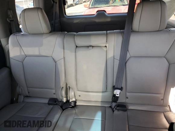 2014 Honda Pilot EX-L with VIN 5FNYF3H77EB015608, listed as a Copart auction lot 43647195 with 59,365 mi miles and Salvage Title. Bid and sale history available at DreamBid. Image 10.