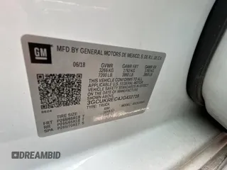 2018 Chevrolet Silverado 1500 LT with VIN 3GCUKREC4JG432719, listed as a Copart auction lot 52822625 with 161,100 mi miles and Clean Title. Bid and sale history available at carsss.com. Image 10.