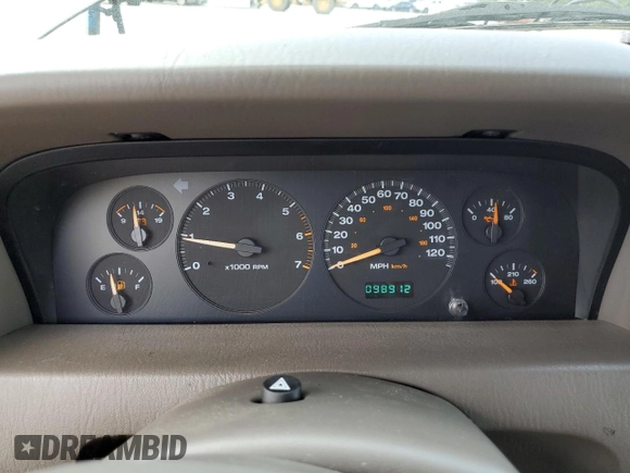 1999 Jeep Grand Cherokee Limited with VIN 1J4GW68S6XC713297, listed as a Copart auction lot 55264384 with 98,912 mi miles and Salvage Title. Bid and sale history available at carsss.com. Image 9.