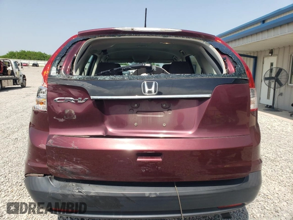 2013 Honda CR-V LX with VIN 5J6RM3H31DL016038, listed as a Copart auction lot 56682235 with 101,199 mi miles and Salvage title. Bid and sale history available at DreamBid. Image 6.