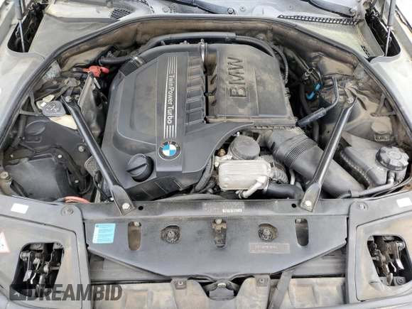 2011 BMW 5 Series 535i with VIN WBAFR7C50BC606025, listed as a Copart auction lot 50393085 with 251,249 mi miles and Salvage Title. Bid and sale history available at carsss.com. Image 12.