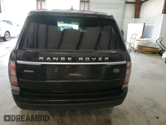 2016 Land Rover Range Rover HSE with VIN SALGS2KF5GA270036, listed as a Copart auction lot 53838305 with 106,666 mi miles and Clean title. Bid and sale history available at DreamBid. Image 6.
