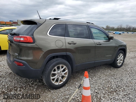 2015 Jeep Cherokee North with VIN 1C4PJMCS0FW514176, listed as a Copart auction lot 53361595 with 175,680 mi miles and Salvage Title. Bid and sale history available at carsss.com. Image 3.