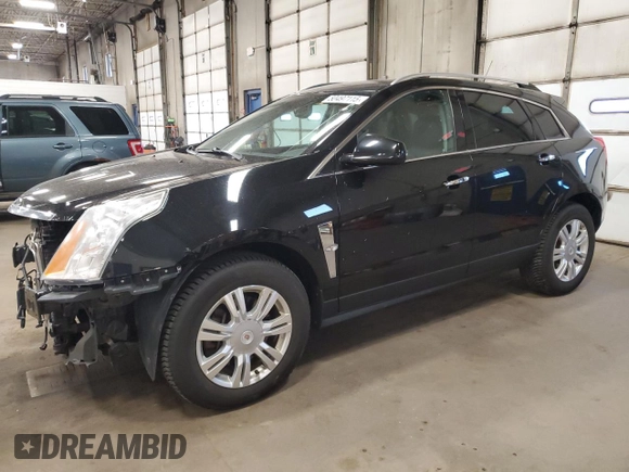 2011 Cadillac SRX Luxury Collection with VIN 3GYFNDEY4BS676829, listed as a Copart auction lot 50497115 with 76,443 mi miles and Salvage Title. Bid and sale history available at carsss.com. Image 1.