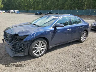 2011 Nissan Maxima SV with VIN 1N4AA5AP3BC852229, listed as a Copart auction lot 63306365 with 129,241 mi miles and Salvage title. Bid and sale history available at DreamBid. Image 1.
