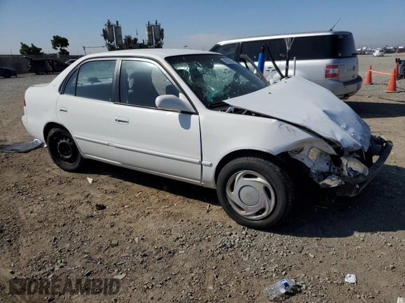 1998 Toyota Corolla VE with VIN 1NXBR18EXWZ081316, listed as a Copart auction lot 58938535 with 222,122 mi miles and Salvage title. Bid and sale history available at DreamBid. Image 4.