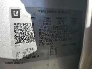2019 GMC Canyon 2WD with VIN 1GTG5BEA1K1187730, listed as a Copart auction lot 77420574 with 103,127 mi miles and Salvage Title. Bid and sale history available at carsss.com. Image 14.