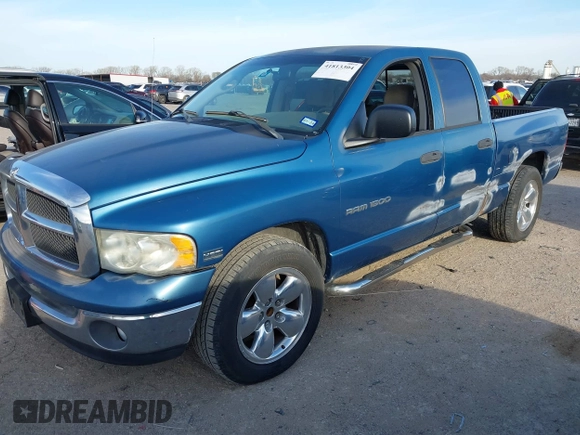 2004 Dodge 1500 SLT with VIN 1D7HA18DX4J282537, listed as a IAAI auction lot 41813304 with 181,858 mi miles and . Bid and sale history available at carsss.com. Image 2.