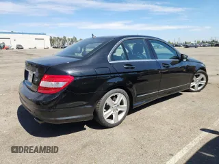 2011 Mercedes-Benz C 300 Sport with VIN WDDGF5EB5BR183307, listed as a Copart auction lot 63710205 with 67,890 mi miles and Salvage title. Bid and sale history available at DreamBid. Image 3.