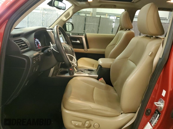 2020 Toyota 4Runner SR5 with VIN JTEZU5JR9L5221797, listed as a Copart auction lot 56103475 with 73,343 mi miles and Clean title. Bid and sale history available at DreamBid. Image 7.