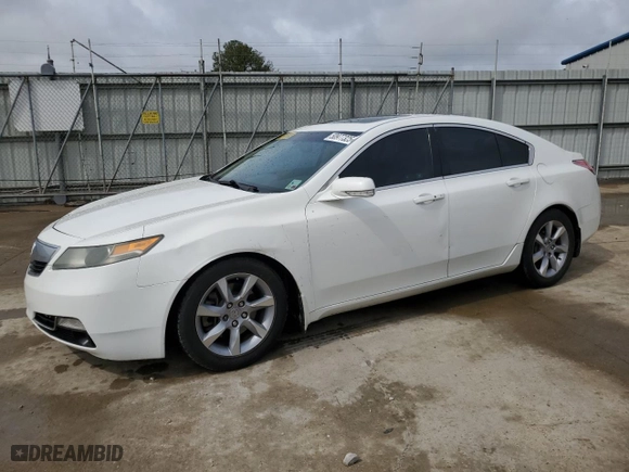 2012 Acura TL Tech Auto with VIN 19UUA8F59CA019887, listed as a Copart auction lot 50977325 with NaN miles and Salvage Title. Bid and sale history available at carsss.com. Image 1.
