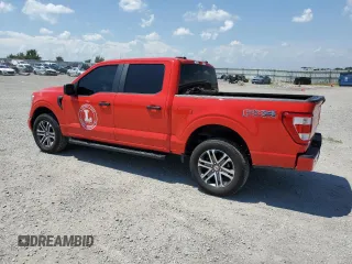 2022 Ford F-150 XL with VIN 1FTFW1E50NKD66183, listed as a Copart auction lot 62150545 with 64,968 mi miles and Salvage title. Bid and sale history available at DreamBid. Image 2.