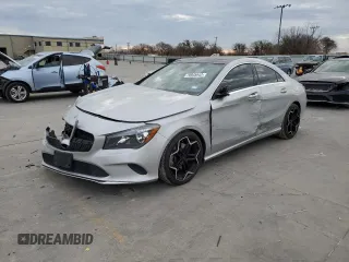 2018 Mercedes-Benz CLA 250 with VIN WDDSJ4EB1JN640283, listed as a Copart auction lot 79945943 with 65,326 mi miles and . Bid and sale history available at DreamBid. Image 1.