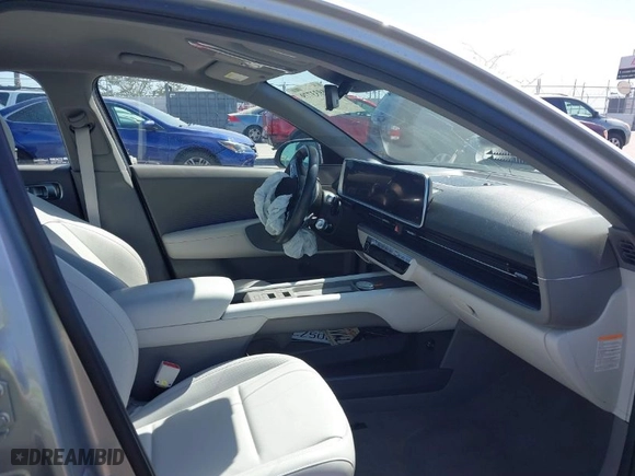 2023 Hyundai IONIQ 6 SEL with VIN KMHM34AC6PA028880, listed as a IAAI auction lot 41933779 with 8,348 mi miles. Bid and sale history available at carsss.com. Image 5.