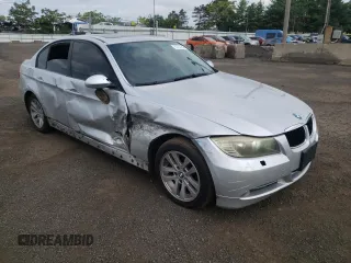 2007 BMW 3 Series 328xi with VIN WBAVC73527KP32168, listed as a Copart auction lot 63793745 with 145,786 mi miles and Salvage title. Bid and sale history available at DreamBid. Image 4.