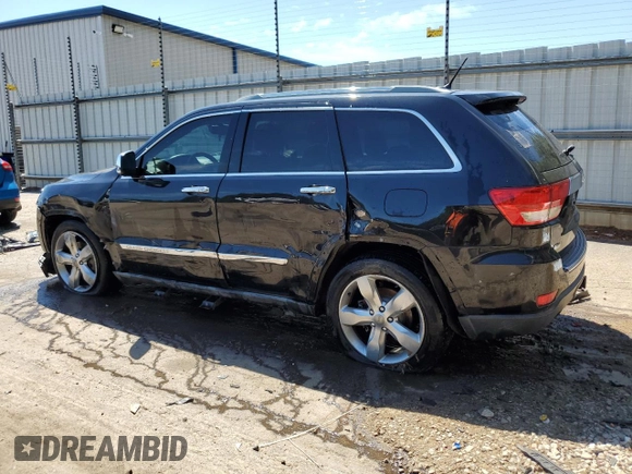 2012 Jeep Grand Cherokee Overland with VIN 1C4RJECTXCC227769, listed as a Copart auction lot 68760174 with 144,537 mi miles and Salvage Title. Bid and sale history available at carsss.com. Image 2.