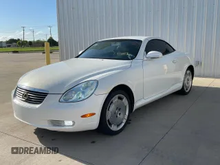 2002 Lexus SC with VIN JTHFN48Y220024203, listed as a Copart auction lot 55532225 with 247,233 mi miles and Clean Title. Bid and sale history available at carsss.com. Image 2.