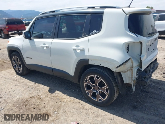 2016 Jeep Renegade Limited с VIN ZACCJADT4GPC89599, выставлен на аукционе IAAI как лот 42464981 с пробегом 154 272 миль миль и . История ставок и продаж доступна на DreamBid. Изображение 3.