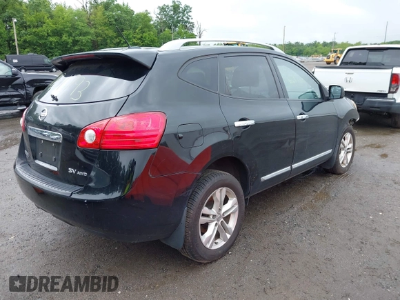 2012 Nissan Rogue S with VIN JN8AS5MV0CW410823, listed as a IAAI auction lot 42318432 with 182,191 mi miles and . Bid and sale history available at DreamBid. Image 4.