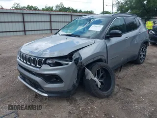 2024 Jeep Compass Limited с VIN 3C4NJDCN0RT610787, выставлен на аукционе IAAI как лот 42506705 с пробегом 54 843 миль миль и . История ставок и продаж доступна на DreamBid. Изображение 17.