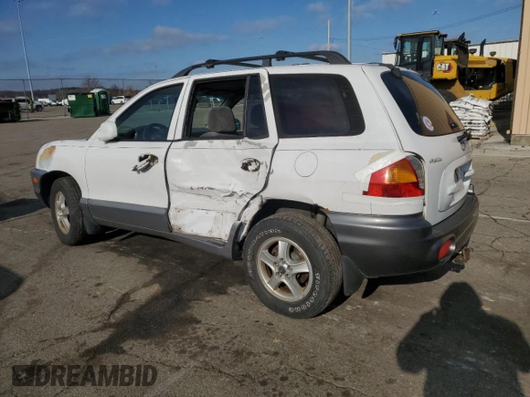 2002 Hyundai Santa Fe GLS with VIN KM8SC73D02U247565, listed as a Copart auction lot 82780014 with Not Provided miles and Salvage Title. Bid and sale history available at carsss.com. Image 2.