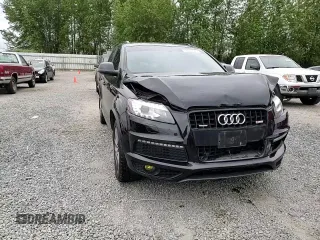 2014 Audi Q7 Prestige with VIN WA1WMAFE9ED013931, listed as a Copart auction lot 56900345 with 109,355 mi miles and Salvage title. Bid and sale history available at DreamBid. Image 14.