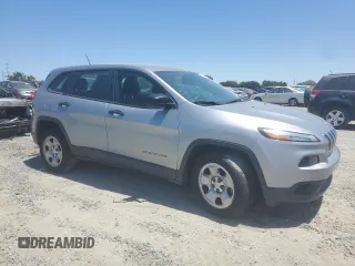 2016 Jeep Cherokee Sport with VIN 1C4PJLAB8GW207708, listed as a Copart auction lot 64078895 with 136,300 mi miles and Clean title. Bid and sale history available at DreamBid. Image 4.