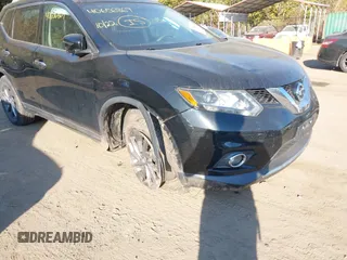 2016 Nissan Rogue SV with VIN 5N1AT2MV2GC755622, listed as a IAAI auction lot 40656869 with 132,970 mi miles and . Bid and sale history available at DreamBid. Image 6.