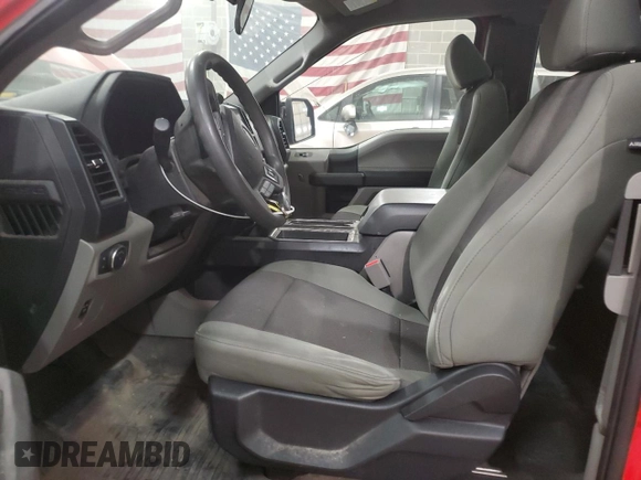 2015 Ford F-150 XLT with VIN 1FTEX1E8XFKF04042, listed as a Copart auction lot 50304345 with 115,702 mi miles and Salvage Title. Bid and sale history available at DreamBid. Image 7.