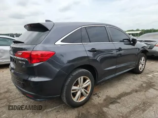 2014 Acura RDX with VIN 5J8TB3H3XEL017077, listed as a Copart auction lot 60435345 with 112,521 mi miles and Salvage title. Bid and sale history available at DreamBid. Image 3.