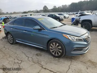 2016 Hyundai Sonata 2.4L Sport with VIN 5NPE34AF1GH422637, listed as a Copart auction lot 49246885 with 187,850 mi miles and Salvage Title. Bid and sale history available at carsss.com. Image 4.