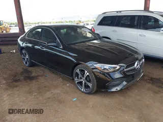 2025 Mercedes-Benz C 300 with VIN W1KAF4GB4SR277417, listed as a IAAI auction lot 42630554 with 1,624 mi miles and . Bid and sale history available at DreamBid. Image 1.