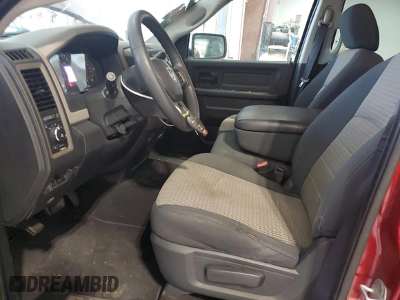 2012 Ram 1500 ST with VIN 1C6RD7FT1CS260574, listed as a Copart auction lot 55311215 with 152,399 mi miles and Clean title. Bid and sale history available at DreamBid. Image 7.