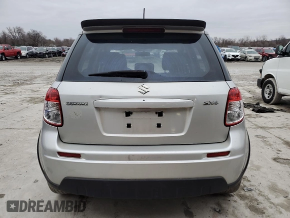 2008 Suzuki SX4 Regional Edition Touring with VIN JS2YA417185100065, listed as a Copart auction lot 48117885 with 153,683 mi miles and Salvage Title. Bid and sale history available at carsss.com. Image 6.