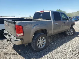 2012 GMC Sierra 1500 SLE with VIN 3GTP2VE73CG202214, listed as a Copart auction lot 57475435 with 195,638 mi miles and Salvage title. Bid and sale history available at DreamBid. Image 3.