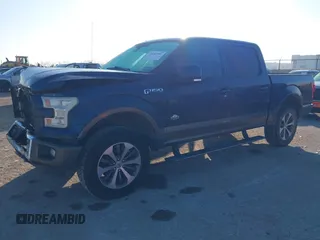 2015 Ford F-150 XLT with VIN 1FTEW1EF7FFC92338, listed as a IAAI auction lot 41243701 with 170,249 mi miles. Bid and sale history available at carsss.com. Image 2.
