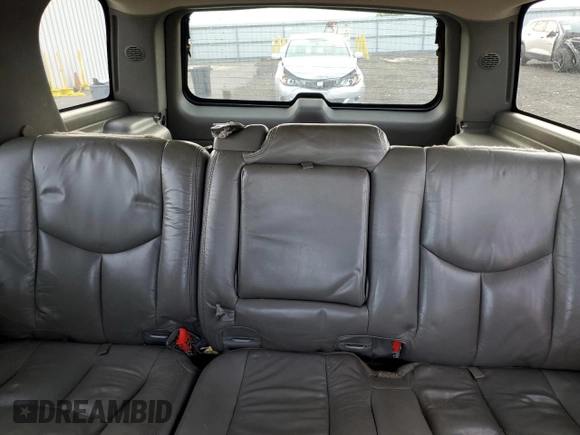 2003 Chevrolet Tahoe LT z VIN 1GNEK13ZX3J174096, wystawiony jako Copart lot #58269055 z przebiegiem 260 832 mil mil oraz Szkoda całkowita • Salvage title. Historia ofert i sprzedaży dostępna na DreamBid. Obrazek 10.