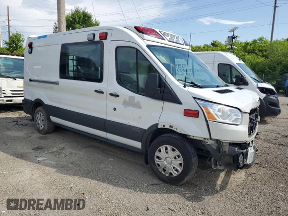 2017 Ford Transit z VIN 1FDYR2CM3HKB43264, wystawiony jako Copart lot #84093524 z przebiegiem 224 380 mil mil oraz Szkoda całkowita • Salvage title. Historia ofert i sprzedaży dostępna na DreamBid. Obrazek 4.