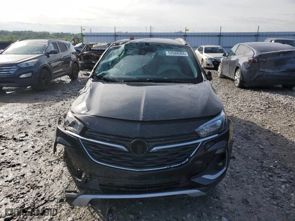 2023 Buick Encore GX Select with VIN KL4MMDS25PB142722, listed as a Copart auction lot 53588504 with 4,282 mi miles and Salvage Title. Bid and sale history available at carsss.com. Image 5.