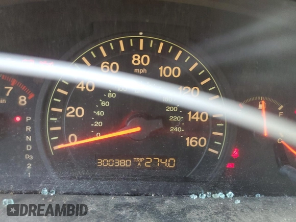 2003 Honda Accord LX with VIN 1HGCM56313A031516, listed as a Copart auction lot 60089155 with 300,380 mi miles and Salvage title. Bid and sale history available at DreamBid. Image 9.