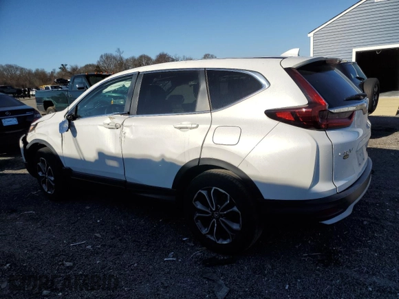 2021 Honda CR-V EX with VIN 2HKRW2H52MH658655, listed as a Copart auction lot 48347985 with 32,272 mi miles and Salvage Title. Bid and sale history available at carsss.com. Image 2.