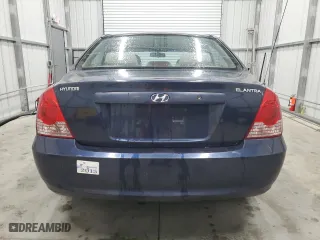 2006 Hyundai Elantra GLS with VIN KMHDN46D86U322600, listed as a Copart auction lot 50186535 with 262,328 mi miles and Clean Title. Bid and sale history available at carsss.com. Image 6.